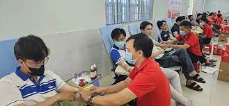Vượt chỉ tiêu vận động hiến máu tình nguyện dịp tết và Lễ hội xuân hồng 2024 